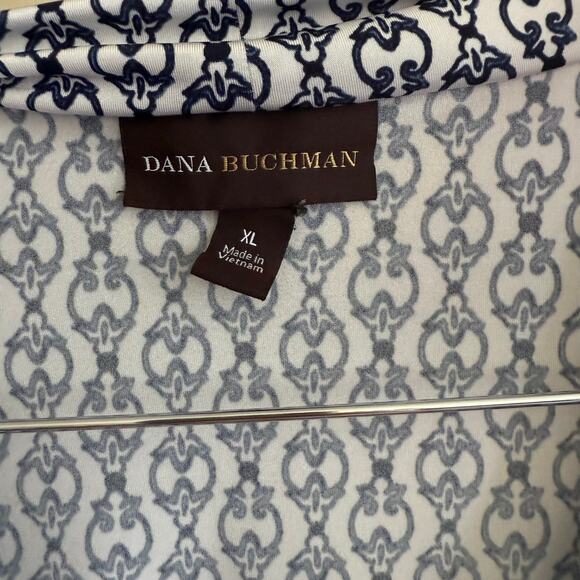 Dana Buchman Women Tunics SZ XL Cowl Sleeveless Slinky Lot 2 Wrinkle Free Career - Picture 7 of 12